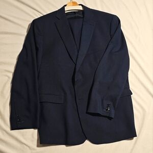 RW&Co. Tailored Fit Navy suit.